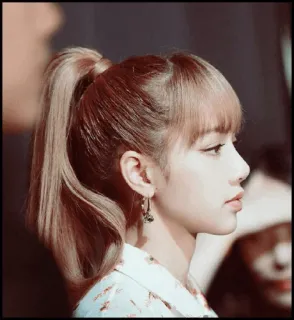 🐿 6b8a5348 Lisa Lisa, Blackpink, K-Pop, Sängerin, Promi, Frau whatsapp sticker