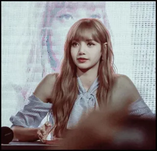 🐿 af6f856a Lisa lisa, blackpink, sängerin, promi, kpop, idol whatsapp sticker