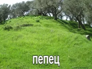 🌟 442c46e7 пепец tekst, russisch, landschap, natuur telegram sticker