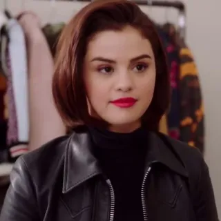 👜 6d283f1a Selena Gomez セレーナ・ゴメス, 女優, 歌手, セレブ, ポートレート, 赤い口紅 telegram sticker