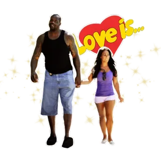 😻 4d0dad2c Love is... 爱, 心, 关系, 情侣, 浪漫 whatsapp sticker