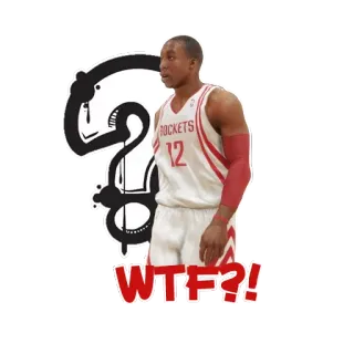 😾 be36bb92 WTF?! 篮球, 运动, 问题, 什么鬼 whatsapp sticker