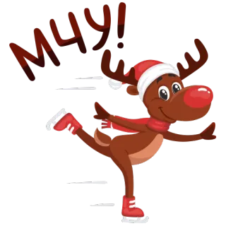 Coca-Cola New Year telegram stickers