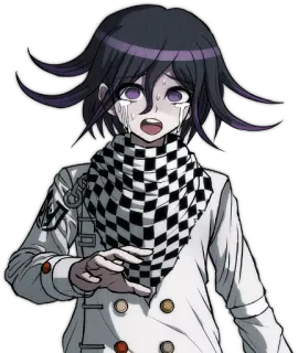 😢 210a1586 Kokichi Oma Danganronpa Аниме, Манга, Danganronpa, Кокичи Ома, Персонаж telegram sticker
