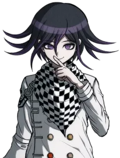 😇 7c765e15 Kokichi Oma Danganronpa Аниме, Персонаж, Кокичи Ома, Danganronpa telegram sticker