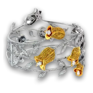 💍 d912ec21 sieraden, armband, bloemen, goud, zilver, luxe, accessoire telegram sticker