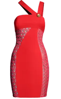 👗 f78546c1 jurk, rood, mode, kleding telegram sticker