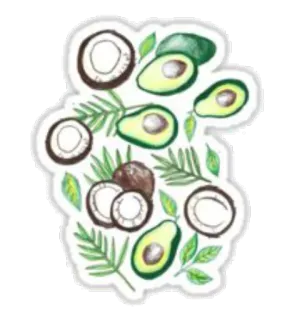 Coconuts-nuts telegram stickers