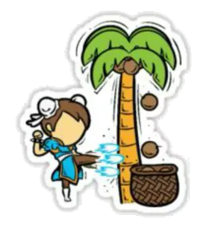 Coconuts-nuts whatsapp stickers