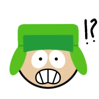 🌟 eb632788 Kyle Broflovski South Park мультфильм, анимация, смешной, комедия, South Park, Кайл Брофловски whatsapp sticker