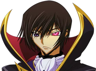 😏 10ded481 Lelouch Lamperouge Code Geass Anime, Postać, Lelouch, Code Geass, Książę, Postać z Anime telegram sticker