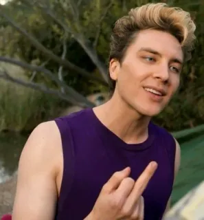 🖕 44ed00b8 Stinkefinger, beleidigende Geste, Mann, Person, unhöflich, obszön telegram sticker