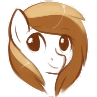 🙂 3b236930 โพนี่, การ์ตูน, สัตว์, ม้า, ภาพประกอบ, สติกเกอร์, น่ารัก whatsapp sticker