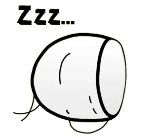 😴 bc307265 zzz... sleep, sleeping, zzz, cartoon whatsapp sticker