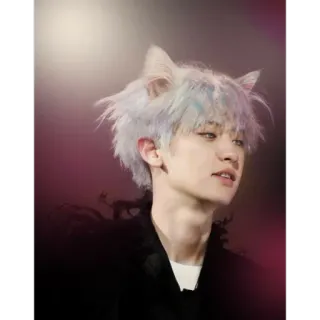 🔪 7c5f3644 кошачьи уши, в стиле аниме, гуманоид, коточеловек telegram sticker