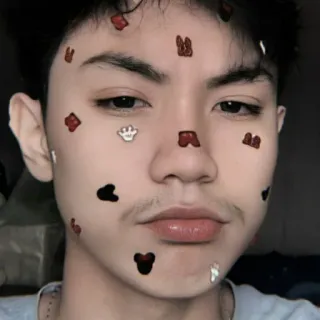 💣 11ec3eb3 homme, visage, stickers, portrait whatsapp sticker