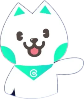 ✋ bec87ce5 猫, 卡哇伊, 可爱, 贴纸, 卡通 telegram sticker