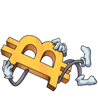 😘 cbd31c7e Bitcoin, Kryptowaluta, Pieniądze, Waluta cyfrowa, Kreskówka, Gospodarka whatsapp sticker