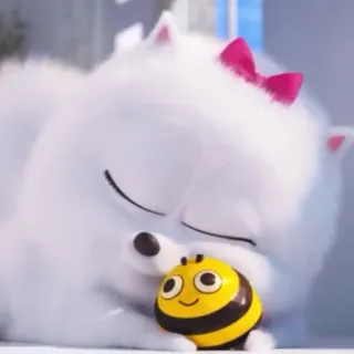 ❄️ 4ac4bb91 pies, słodki, zwierzę, zwierzak, kreskówka whatsapp sticker