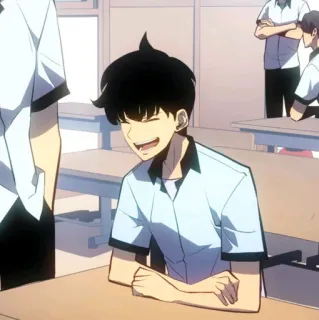 Solo Lvling By @Kuroski_Ichigo telegram stickers