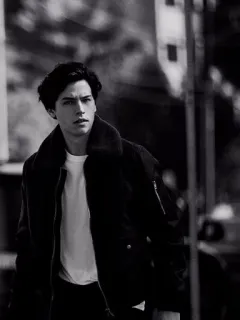 🖇 15f8d6f8 портрет, мужчина, модель, чёрно-белый, мода, стиль whatsapp sticker