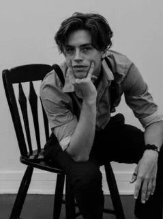 🖇 caaebbbb Портрет, Мужчина, Черно-белый, Сидящий, Стул, Модель, Молодой человек, Мода, Красивый whatsapp sticker