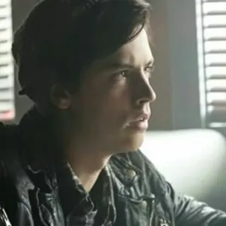 ❄️ 5910d151 Jughead Jones Riverdale Jughead Jones, Riverdale, Cole Sprouse, Drama adolescente, Série de TV, Personagem telegram sticker