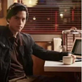 🌨 5c6da183 Jughead Jones Riverdale Jughead Jones, Riverdale, Drama adolescente, Cole Sprouse, Personagem, Série de TV telegram sticker