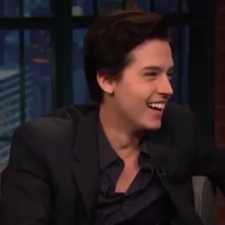 🌨 996d51bd Cole Sprouse ator, celebridade, retrato, homem, pessoa telegram sticker