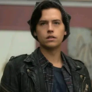 🌨 b957f94a Jughead Jones Riverdale Jughead, Riverdale, Drama adolescente, Personagem, Série de TV telegram sticker