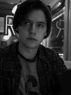 🗽 09190a6b Jughead Jones Riverdale Jughead, Riverdale, Cole Sprouse, teen drama, attore telegram sticker