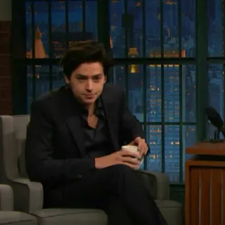 🕐 b8e3d62a Cole Sprouse aktor, selebriti, potret, pria whatsapp sticker