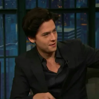 🕐 b96eb01e Cole Sprouse orang, selebriti, aktor, pria whatsapp sticker