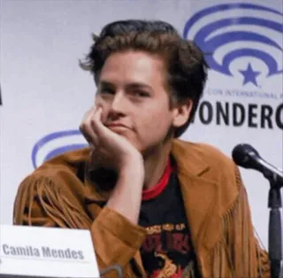 ✨ 37f9a1d5 Camila Mendes actor, celebridad, persona, aburrido, descansando, sarcástico telegram sticker