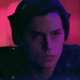 ➖ 2fcf2825 Jughead Jones Riverdale Jughead, Riverdale, postać, serial młodzieżowy, CW, Cole Sprouse telegram sticker