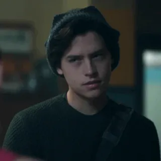 ➖ 40638725 Jughead Jones Riverdale Jughead Jones, Riverdale, Cole Sprouse, serial młodzieżowy telegram sticker