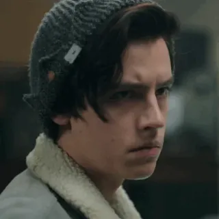 ➖ 42d68ac9 Jughead Jones Riverdale Jughead, Riverdale, Cole Sprouse, serial młodzieżowy, postać, serial tv telegram sticker