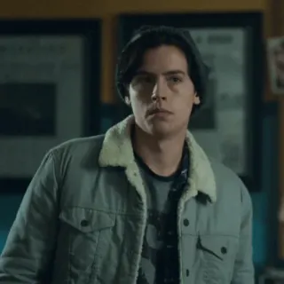 ➖ 67a7aa25 Jughead Jones Riverdale Serial TV, Dramat młodzieżowy, Postać, Jughead, Cole Sprouse telegram sticker
