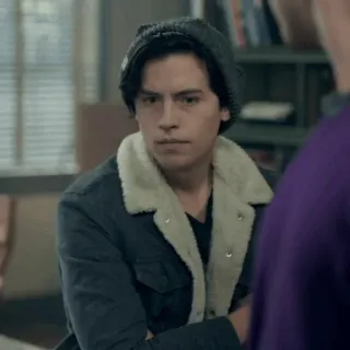 ➖ 987fc09c Jughead Jones Riverdale Jughead Jones, Riverdale, Teen drama, Postać, Telewizja, Cole Sprouse telegram sticker