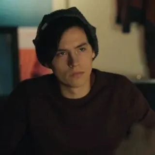 ➖ 9a9c6fdd Jughead Jones Riverdale Jughead, Riverdale, Cole Sprouse, serial dla nastolatków, serial TV telegram sticker