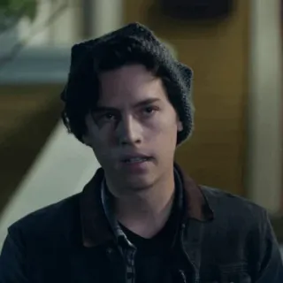 ➖ b49d06c9 Jughead Jones Riverdale Jughead Jones, Riverdale, Cole Sprouse, Dramat młodzieżowy, Serial TV, Postać telegram sticker