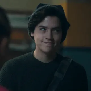 ➖ cc21b8e4 Jughead Jones Riverdale Jughead Jones, Riverdale, Cole Sprouse, Serial młodzieżowy, Serial TV telegram sticker