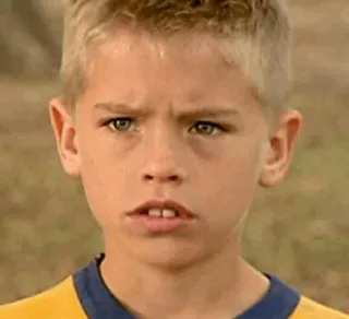 🤨 27e34887 jongen, kind, gezicht, persoon, portret, verward, bezorgd, jong telegram sticker