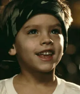 😻 7f9afb5d jongen, kind, hoofdband, persoon, portret, gezicht telegram sticker