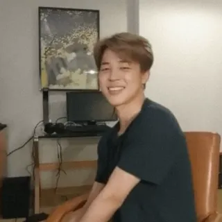 ⛵️ 28c09839 Jimin Чимин, BTS, K-pop, Корейская поп-музыка, Певец whatsapp sticker