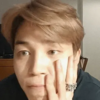 ⛵️ 76e60d75 Jimin k-pop, чимин, bts, певец, айдол, корейский, развлечения whatsapp sticker