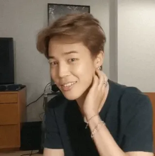 ⛵️ bd71f356 Jimin k-pop, певец, мужчина, азиат, знаменитость whatsapp sticker