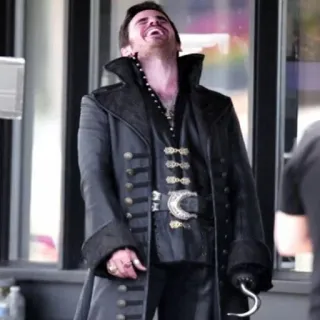 😂 042a1996 Captain Hook Once Upon a Time Captain Hook, Bajak Laut, Colin O'Donoghue, Once Upon a Time, Karakter, ABC, Acara TV whatsapp sticker