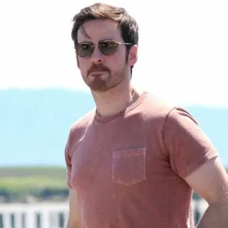 😎 df72e35c pria, kacamata hitam, potret, dewasa, orang whatsapp sticker