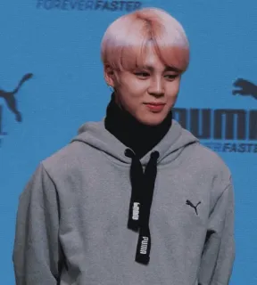☁️ f4924b66 FOREVER FASTER kpop, jimin, hàn quốc, idol, ca sĩ, puma, thời trang telegram sticker